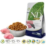 FARMINA N&D Prime ėriena ir mėlynės &ndash; sausas kačių ėdalas &ndash; 1,5 kg