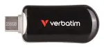 &ldquo;Verbatim Plectra&rdquo; USB-C atmintukas juodas 256 GB