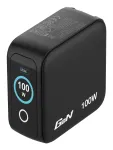 Verbatim Mini GaN Įkroviklis 100W su Ekranu, Vidinis, AC, 20 V, Juodas