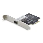 &bdquo;StarTech.com&ldquo; 1 prievado GbE SFP tinklo plok&scaron;tė, PCIe 2.1 x1, Intel I210-IS, 1GbE valdiklis, 1000BASE varis/optinis pluo&scaron;tas, vieno prievado gigabitinio Ethernet NIC, skirta staliniams kompiuteriams ir serveriams