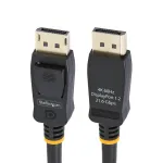 StarTech.com 2m VESA sertifikuotas DisplayPort kabelis &ndash; 10 vnt. pakuotė, DisplayPort 1.2, užraktai, 4K 60Hz UHD, DP&ndash;DP monitoriui