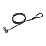 Kensington K67965WW kabelinė spyna, juoda, nerūdijantis plienas