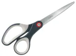 Leitz Cosy Titanium biuro žirklės 205 mm, suaugusiems, tiesaus pjovimo, pilkos spalvos, nerūdijantis plienas