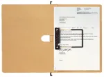 Leitz Alpha pakabinamas aplankas, kartonas, polipropilenas (PP), A4, ruda