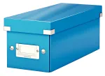 Leitz Click & Store WOW CD laikymo dėžutė, mėlyna, kartoninė, 143 mm, 352 mm, 136 mm, 440 g