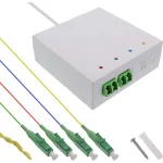 InLine FTTH prijungimo dėžutė su 4x LC/APC 9/125&micro;m 40m kabeliu