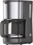 Braun PurShine KF 1500 GY filtravimo kavos aparatas, 1000 W, pilkas/nerūdijantis plienas