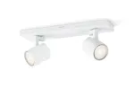 Philips myLiving Runner LED &scaron;viestuvas, dvi lempos, 460 lm, baltas