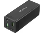 SANDBERG Maitinimo blokas - 65 W - 3,25 A - PD, QC - 4 i&scaron;ėjimo prievadai (2 x USB, 2 x USB-C)