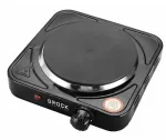 Brock EP 100 BK vienos kaitvietės elektrinė kaitlentė, 1500 W, juoda