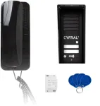 CYFRAL COSMO 2 lauko skydelis, juodas