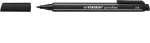 STABILO pointMax flomasteris &ndash; juodas, 0,8 mm, vidutinis