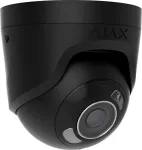 AJAX TurretCam HL 8MP 4mm Black Network Camera