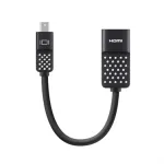 Belkin F2CD079bt adapteris i&scaron; Mini DisplayPort į HDMI, 4K, 12,7 cm, juodas