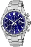 CASIO Edifice EFR-574D-2AVUEF vyrų analoginis kvarcinis laikrodis, 42,3 mm, mėlynas ciferblatas, nerūdijančio plieno apyrankė