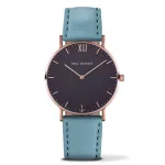 PAUL HEWITT Unisex Sailor Line Quartz Watch 39mm Rose Gold Stainless Steel Mesh PH-SA-RSTB23M