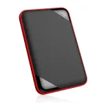 Silicon Power Armor A62 SP010TBPHD62SS3K ne&scaron;iojamas HDD diskas 1 TB, USB 3.2 Gen 1, juoda/raudona
