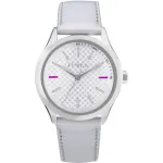 FURLA Giada Moteri&scaron;kas Kvarcinis Laikrodis 35mm Nerūdijančio Plieno Korpusas Rožinis Odinis Dirželis R4251101504