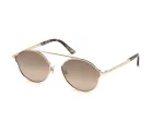Web Eyewear WE0243-32G Unisex Pilot Akiniai Auksinis Rėmas Rudi Gradientiniai Lę&scaron;iai UV400 58mm