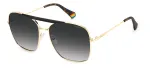 Polaroid PLD 6201/S Women's Aviator Sunglasses Havana Brown Polarized