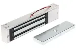 Elektromagnetinis Užraktas Atlo ML-361 360kg (800lbs) 12/24V DC Fail-Safe su Durų Būsenos Jutikliu