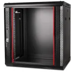 GETFORT CALI 19 inch 12U 600x450 Wall Mount Rack Cabinet Black