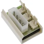 InLine PC ventiliatorių maitinimo adapteris Molex 5.25 colio į 2 &times; 3 kontaktų ventiliatorių maitinimą