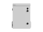 Lanberg WAH1-3450-00S 10 colių sieninis/stiebinis IP55 hermeti&scaron;kas spintos stovas 6U 340x250x500 mm pilkas (surinktas)