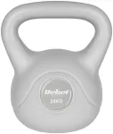 Rebel Active Bitumen Kettlebell 24 kg, pilkos spalvos (RBA-2322G-24)
