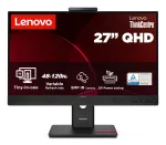 Lenovo ThinkCentre Tiny-in-One 27 Gen6 27 colių UHD IPS monitorius su integruota kamera, garsiakalbiais ir USB &scaron;akotuvu