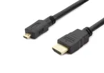 Accura HDMI į Micro HDMI laidas 1,8 m 4K didelės spartos su Ethernet, juodas