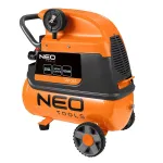 NEO TOOLS 24 L alyvuotas oro kompresorius 1,5 kW 8 bar 230V