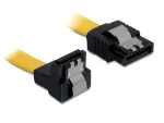 SATA kabelis DeLOCK 0,5 m Vyras/Vyras Geltonas