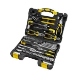 FIELDMANN FDG 5003-65R 65 dalių veržliarakčių rinkinys su dėklu