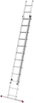 HAILO S80 ProfiStep duo aliuminės daugiafunkcės kopėčios 2x12 pakopų