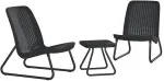 KETER sodo baldų rinkinys Rio Patio Set, pilkas