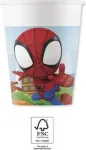 Procos Marvel Spider-Man popieriniai puodeliai 200ml, 8 vnt. vienkartiniai puodeliai 94877