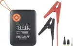 VOLTCRAFT VC-CJS76 Jump Starter VC-16024485 300 A 12 V su įkrovimo stotele, 2x 12V i&scaron;ėjimai, 2x USB, LED žibintuvėlis, LCD ekranas