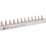 ETI 002921150 izoliuota ki&scaron;tukinė &scaron;yna SKN0021/10, skirta ETIMAT 1N, KZS 1M, 1 poliaus, 10 modulių, 63 A