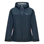 Salewa Puez Aqua 4 PTX 2.5L striukė moterims - Navy Blazer - 36 (S)