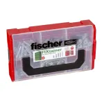 Fischer FIXtainer H&auml;lt-Alles-Box tvirtinimo detalių rinkinys 50 vnt.