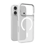 SBS Mobile Hazem dėklas Apple iPhone 17 Pro - baltas PUIPC17P63HAZEMWHI