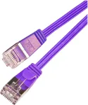Wirewin Triotronik Cat6 U/FTP plonas Ethernet tinklo kabelis, 3 m, RJ-45 male į male, varis, violetinės spalvos PKW-STP-SLIM-KAT6 3.0 VT