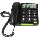 Laidinis telefonas Doro PhoneEasy 312cs, juodas