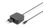 Ne&scaron;iojamojo kompiuterio įkroviklis USB-C Digitus DA-10071 65W Vidaus Juodas