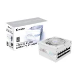 Maitinimo blokas GIGABYTE AORUS ELITE P850W 850W ATX 80 PLUS Platinum pilnai modulinis baltas 120mm ventiliatorius