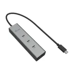 i-tec Metal USB-C įkrovimo stotelė 5 prievadai su USB-C vaizdo i&scaron;vedimu 8K + Power Delivery 85W