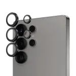 PanzerGlass&reg; Hoops&reg; fotoaparato objektyvo apsauga, juoda, skirta Samsung Galaxy S25 Ultra