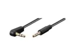 Microconnect AUDLL1.5A garso laidas 1,5 m 3,5 mm Juodas
