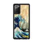 iKins apsauginis dėklas Samsung Galaxy Note20 su &bdquo;Didžioji banga&ldquo; dizainu